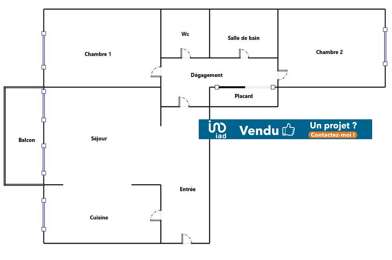 Appartement 3 pièces 549000 €