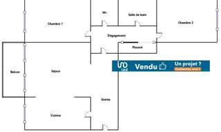 Appartement 3 Pièces 76 m² à vendre à Pantin (93500)