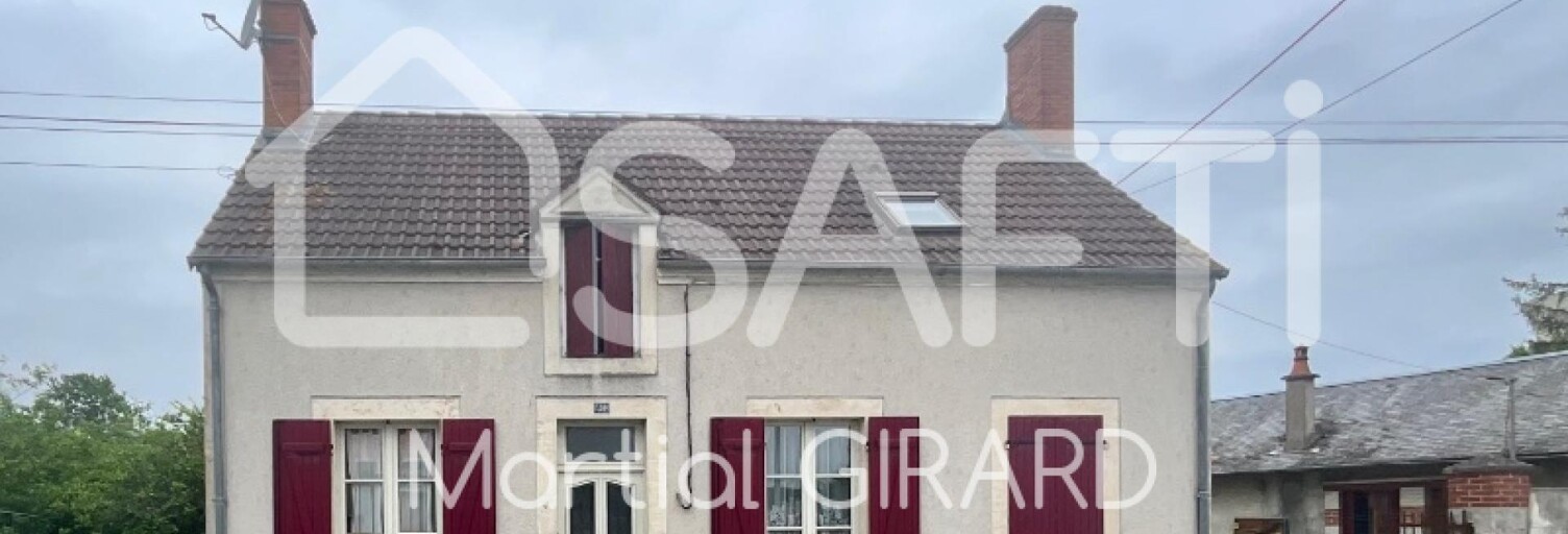Maison 4 Pièces 109 m² à vendre à Mehun-sur-Yèvre (18500)