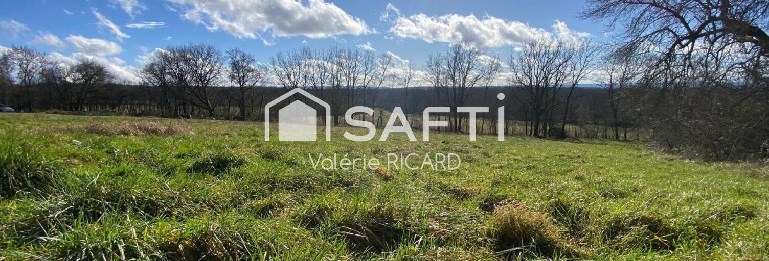 Terrain  3501 m² à vendre à Saint-Antonin-Noble-Val (82140)