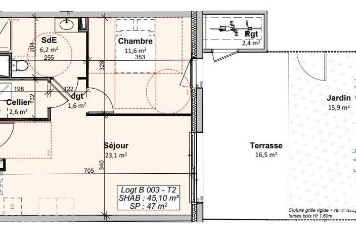 Vente Appartement 2 pièces — photo 2