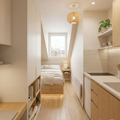 Appartement 1 pièces 53900 €