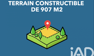 Terrain  907 m² à vendre à Saint-Pierre-Lafeuille (46090)