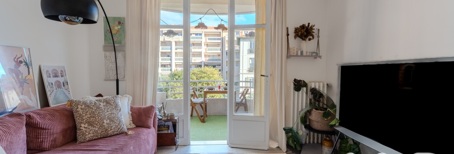 Appartement 2 Pièces 37 m² à vendre à Cannes (06400)
