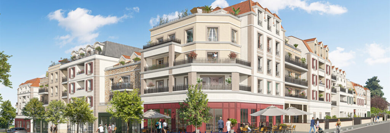Appartement neuf T2, T3, T4, T5 Pièce 37 à 105 m² à vendre à Dugny (93440)