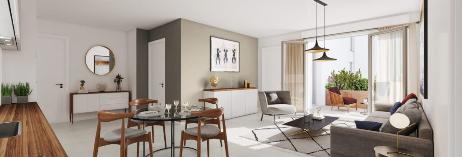 Appartement neuf T2, T3, T4 Pièce 40 à 90 m² à vendre à Montferrier-sur-Lez (34980)