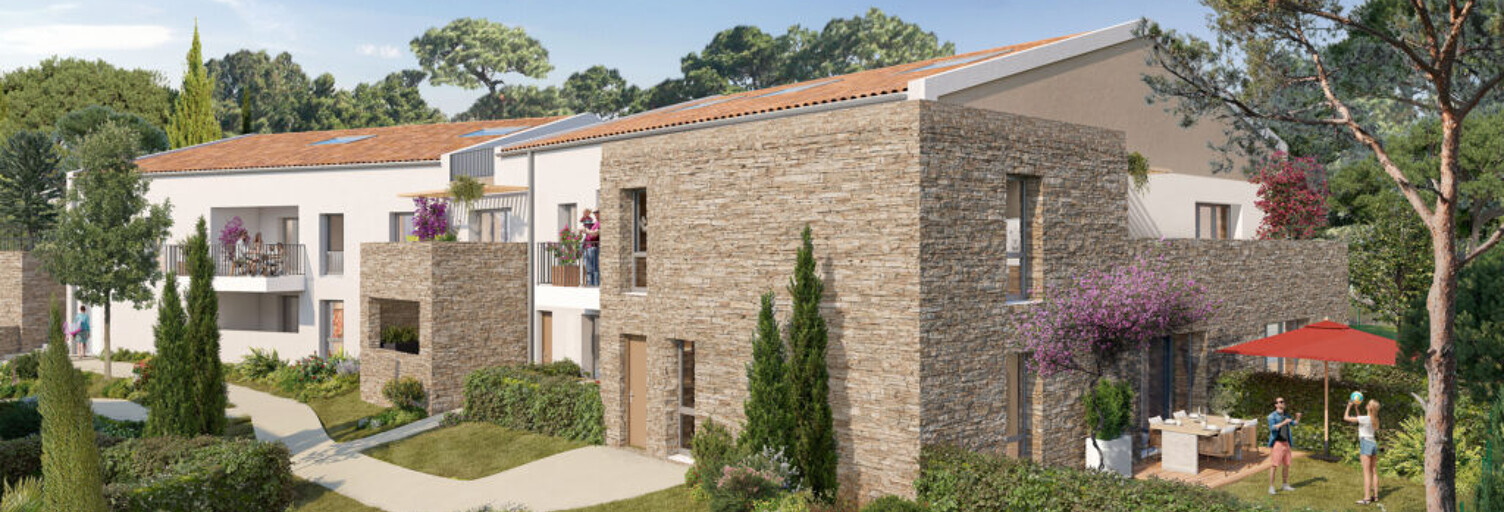 Appartement neuf T2, T3, T4 Pièce 40 à 90 m² à vendre à Montferrier-sur-Lez (34980)