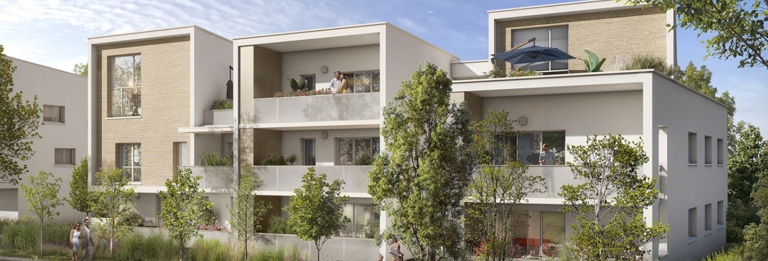 Appartement neuf T3, T5 Pièce 68 à 104 m² à vendre à Auzeville-Tolosane (31320)