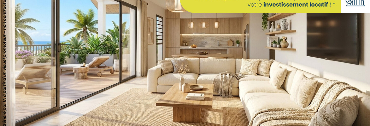 Appartement neuf T4 Pièce 75 m² à vendre à Saint-Leu (97436)