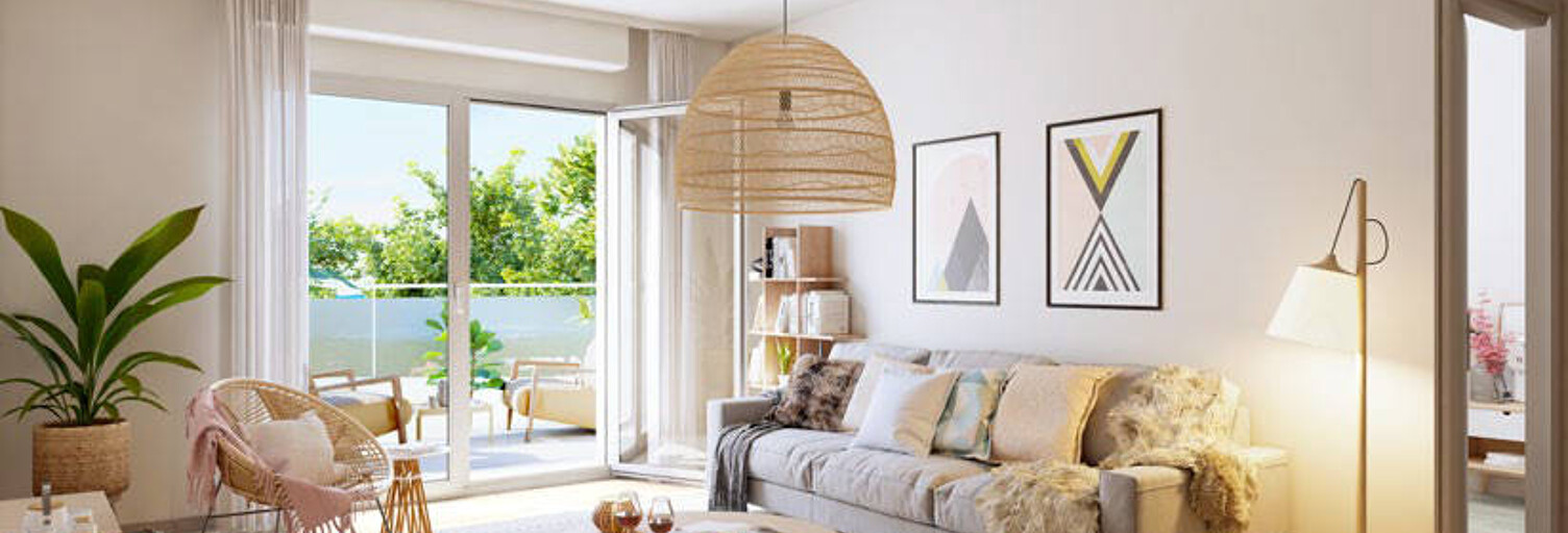 Appartement neuf T2, T3 Pièce 39 à 61 m² à vendre à Valenciennes (59300)