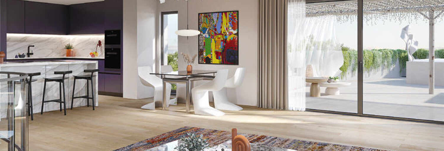 Appartement neuf T2, T3, T4, T5 Pièce 37 à 101 m² à vendre à Montpellier (34000)