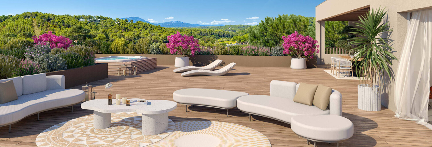 Appartement neuf T2 Pièce 42 à 45 m² à vendre à Saint-Clément-de-Rivière (34980)