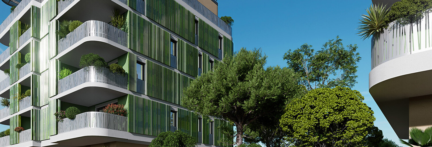 Appartement neuf T2, T5 Pièce 46 à 98 m² à vendre à Montpellier (34000)