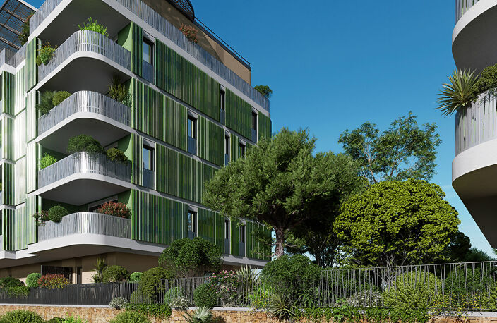 Montpellier vue sur le Parc Georges Charpak — photo 3