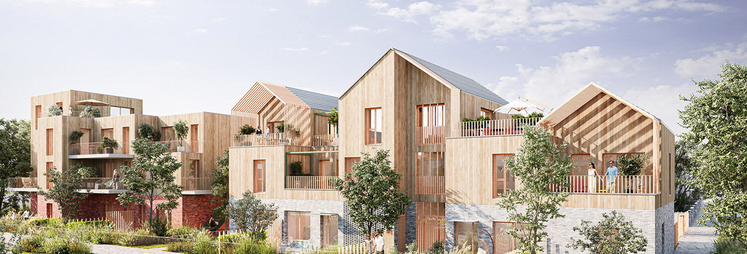 Appartement neuf T2, T3, T4 Pièce 45 à 89 m² à vendre à Téteghem-Coudekerque-Village (59229)