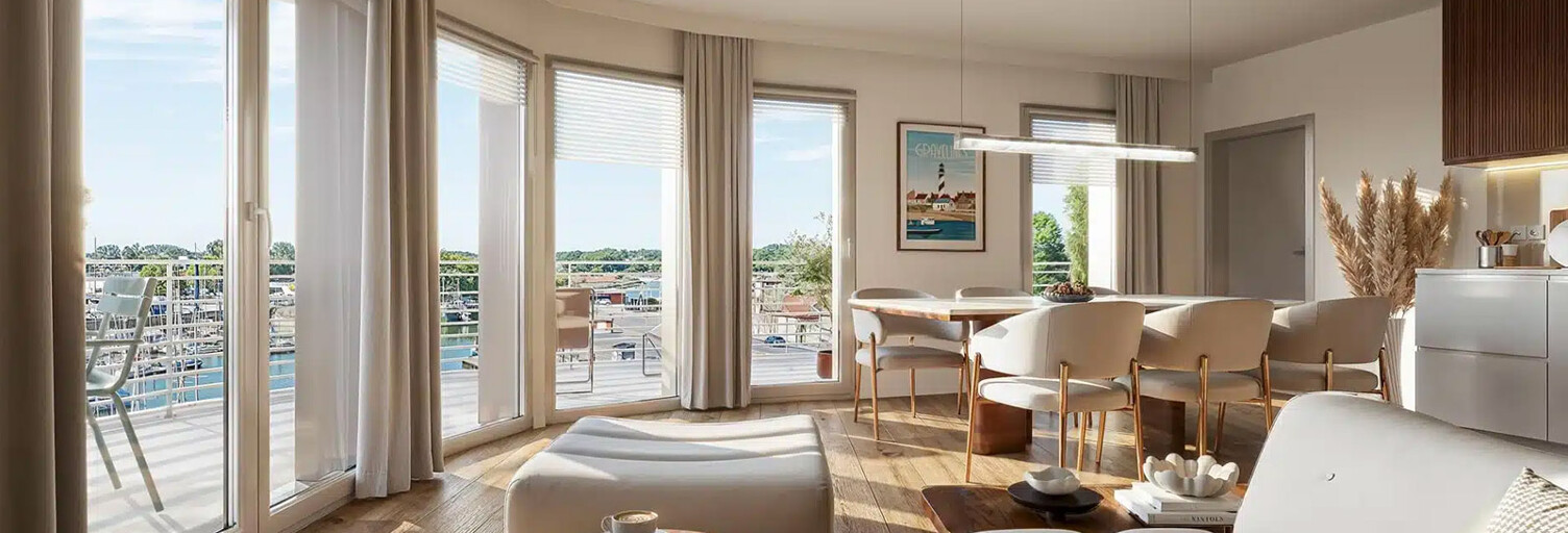 Appartement neuf T2, T3, T4 Pièce 44 à 134 m² à vendre à Gravelines (59820)