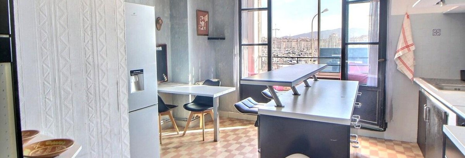 Appartement 2 Pièces 54 m² à vendre à Marseille 2 (13002)