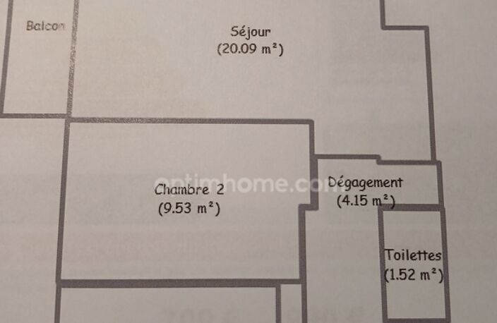 Emplacement idéal Appartement T3 lumineux de 60m2 + 2 places de parkings en sous sol ! DPE C! — photo 2