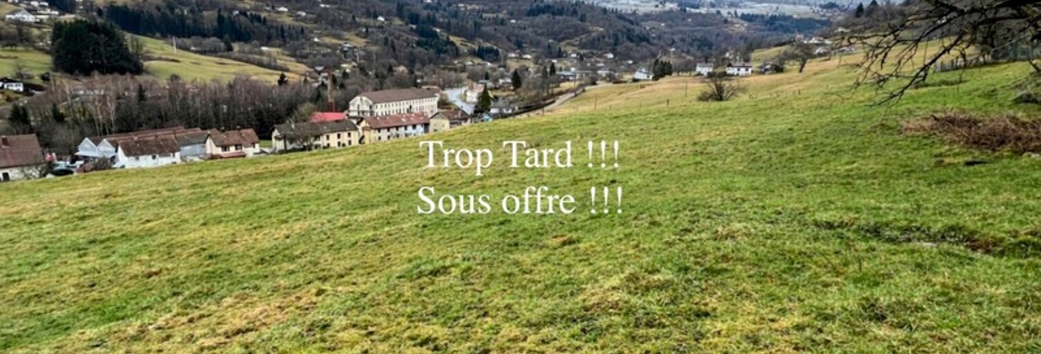 Terrain  5600 m² à vendre à Cornimont (88310)