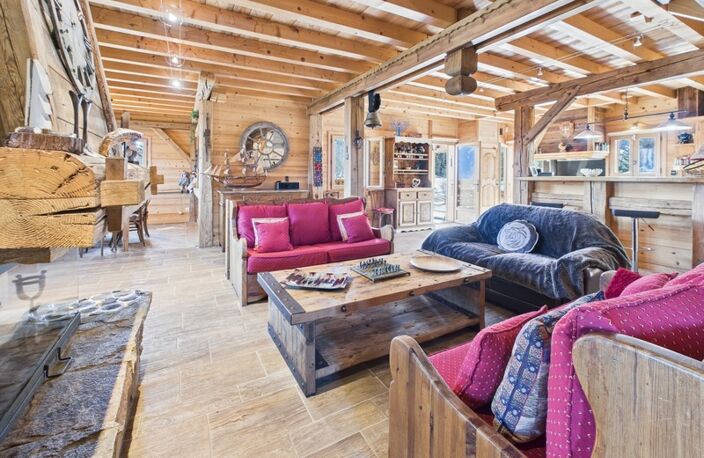 Haute Savoie (74), à vendre MORILLON - Domaine skiable du Grand Massif - Ferme Savoyarde P9 — photo 3