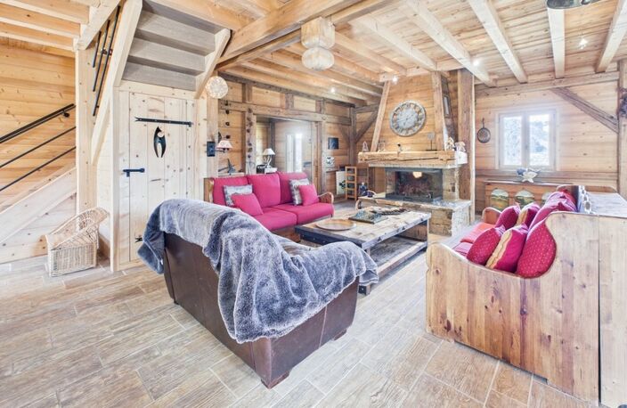 Haute Savoie (74), à vendre MORILLON - Domaine skiable du Grand Massif - Ferme Savoyarde P9 — photo 5
