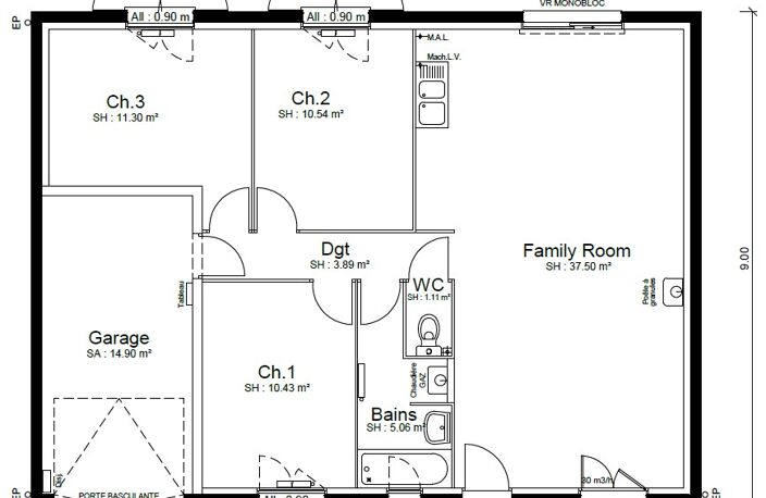 Vente maison 4 pièces 79 m² Poncins (42110) — photo 5