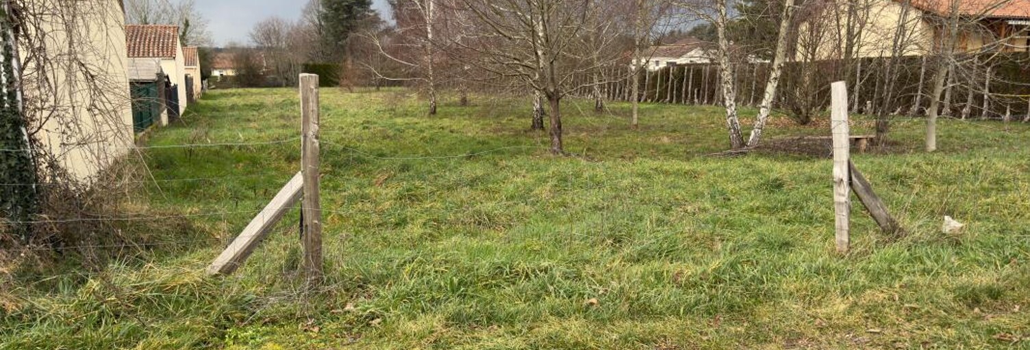 Terrain  2613 m² à vendre à Rochechouart (87600)