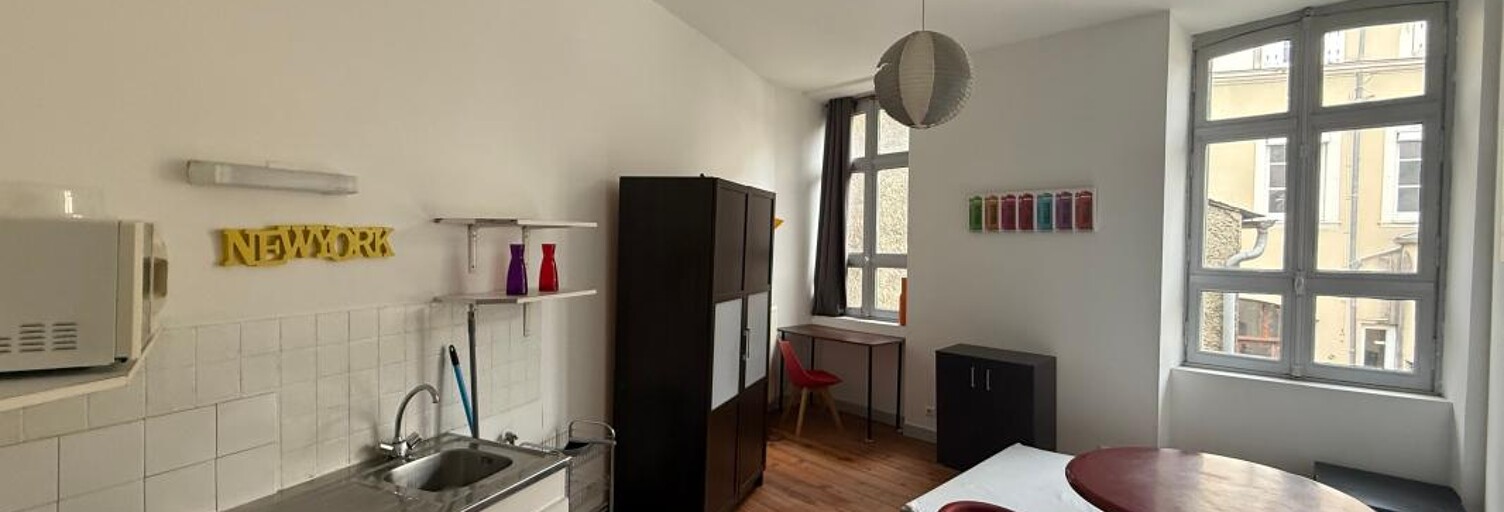 Appartement 1 Pièce 20 m² à louer à Limoges (87000)