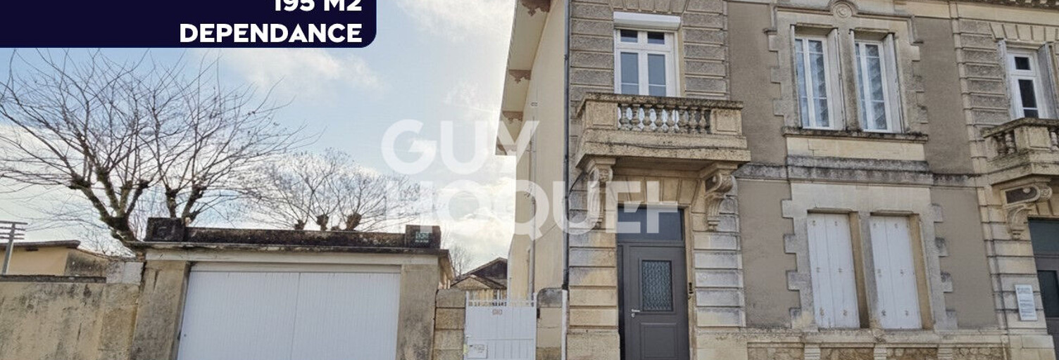 Maison 8 Pièces 195 m² à vendre à Castres-Gironde (33640)