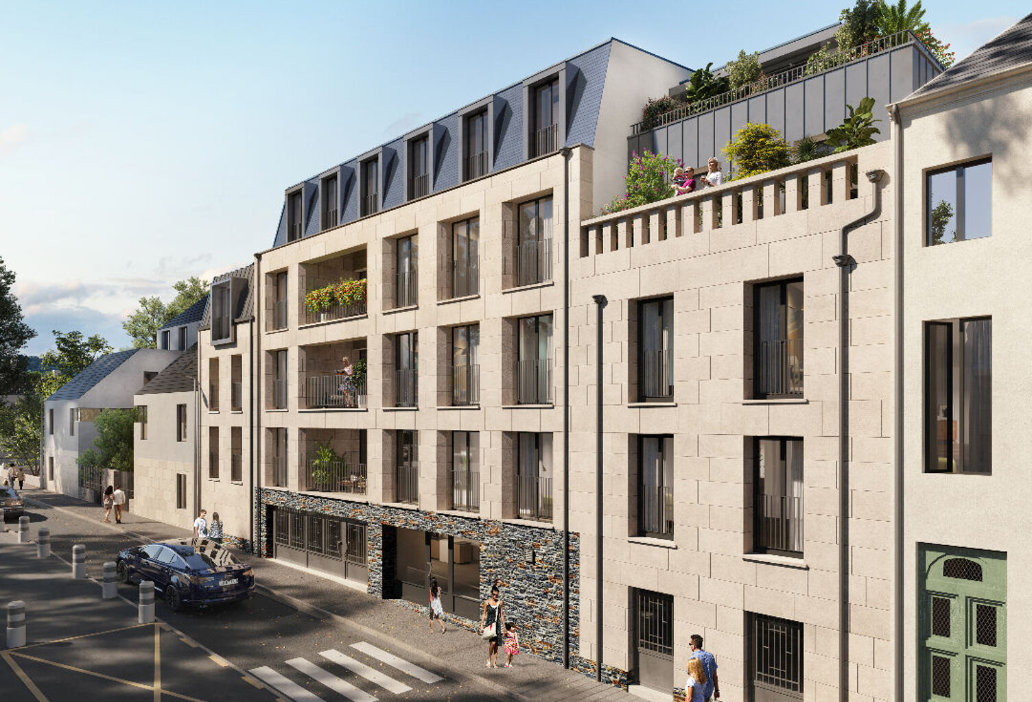 Appartement Angers 3 pièce(s) 70.670 m2 — photo 1
