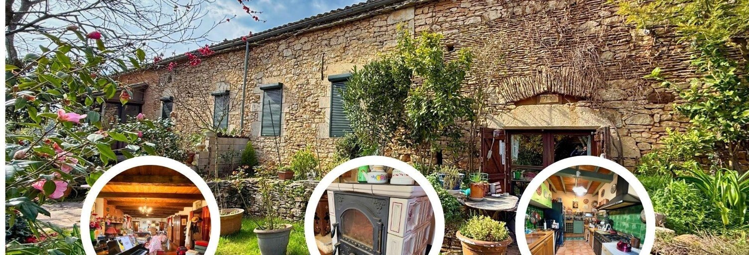 Maison 5 Pièces 130 m² à vendre à Sauveterre-la-Lémance (47500)