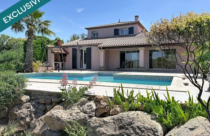 Villa sur Magalas avec vue dégagée de 185m2 avec sous sol intégral 4 chambres — photo 3
