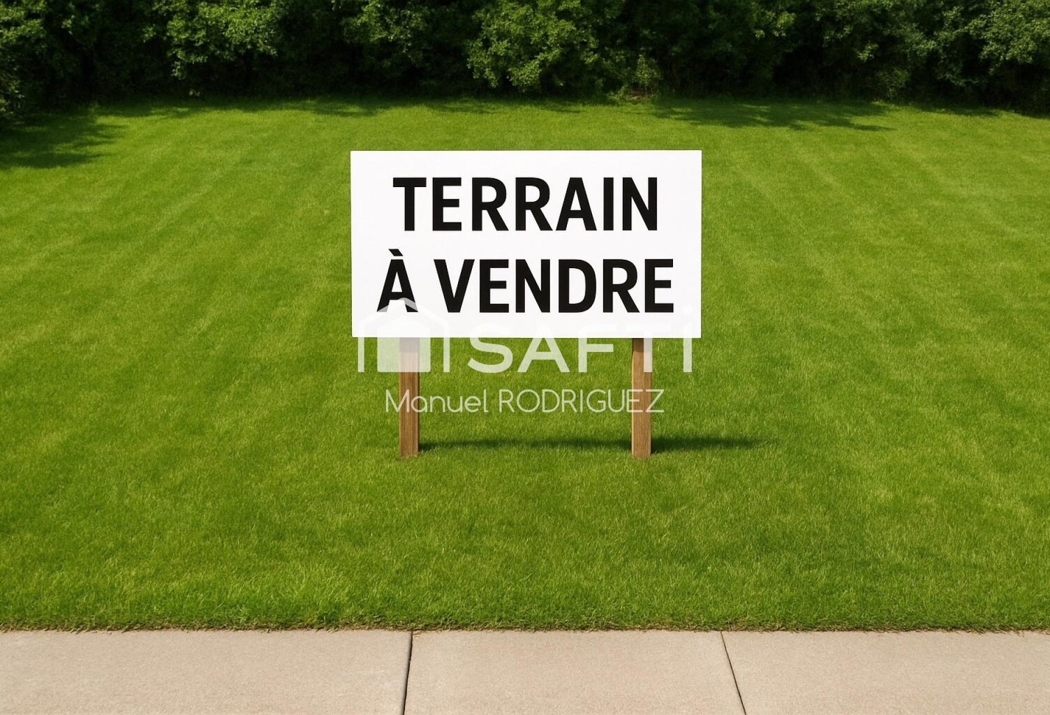 TERRAIN DE 1389m2 CONSTRUCTIBLE — photo 1