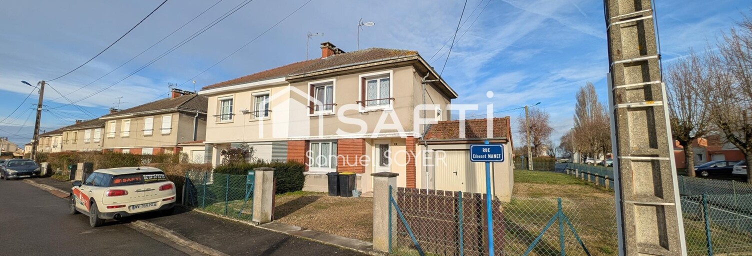 Maison 4 Pièces 72 m² à vendre à Beautor (02800)