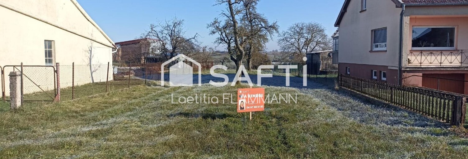 Terrain  1829 m² à vendre à Le Val-de-Guéblange (57430)