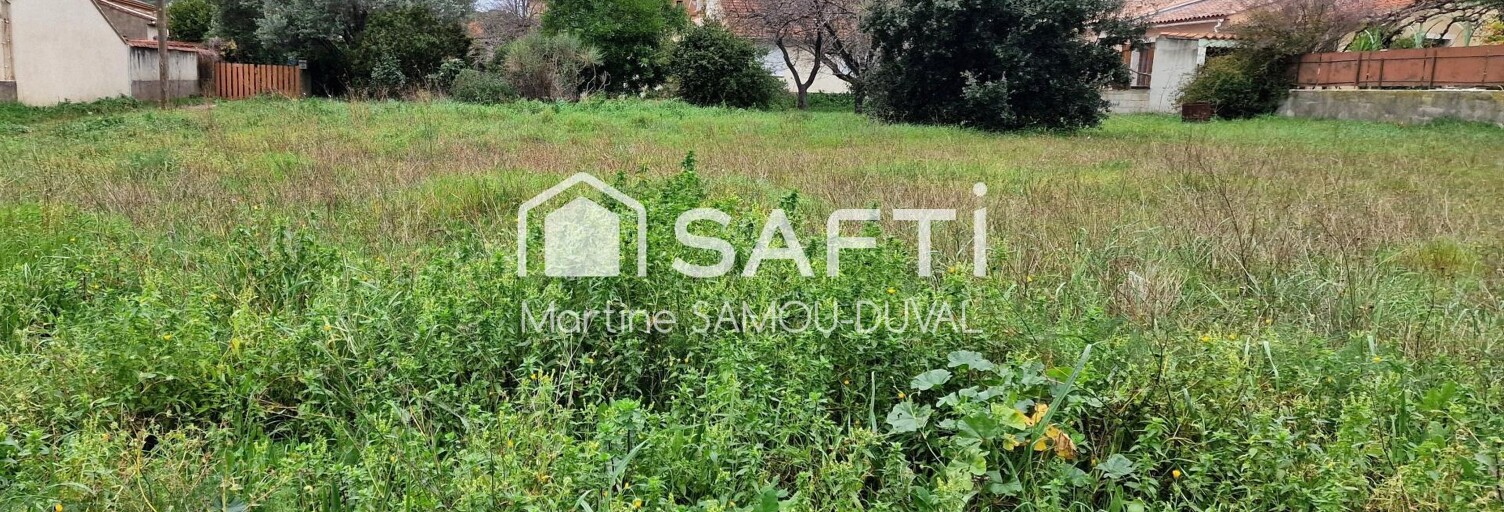 Terrain  1012 m² à vendre à La Seyne-sur-Mer (83500)