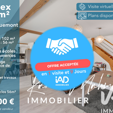 Appartement 4 pièces 245000 €