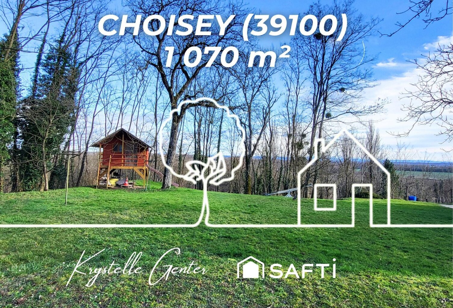 Terrain à bâtir à Choisey, hors lotissement — photo 1