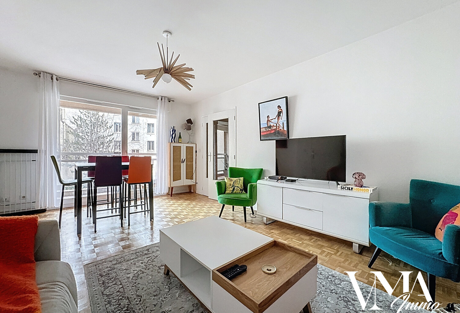 Appartement T2 de 56m2 avec balcon / Lyon 03 — photo 1