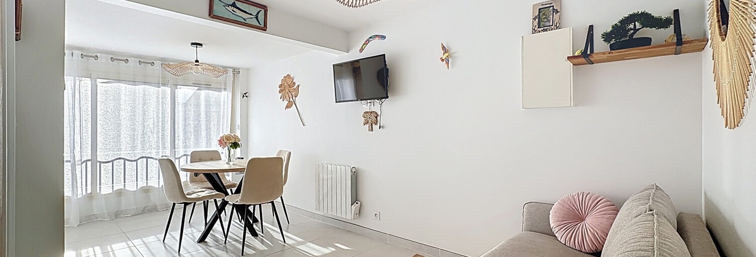 Appartement 2 Pièces 29 m² à vendre à Valras-Plage (34350)