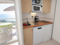 A VENDRE 2 PIECES AVEC TERRASSE FACE A LA MER ET PARKING PRI — photo 3