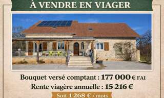 Maison 166 m² en viager Limogne-en-Quercy (46260)