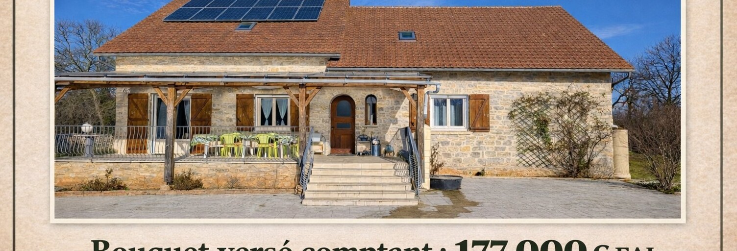 Maison 166 m² en viager Limogne-en-Quercy (46260)