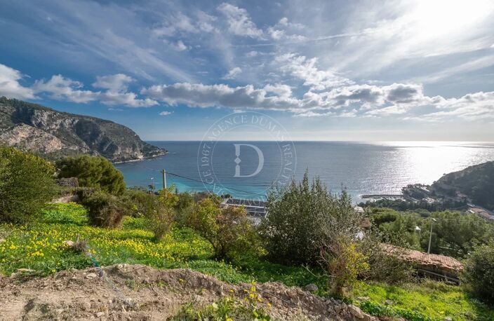 Eze bord de mer - Terrain d'exception  Vue mer — photo 2
