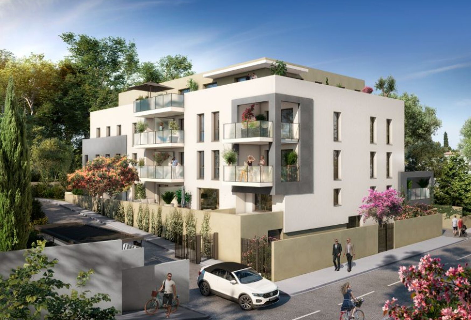 Appartement T2 neuf avec parking et terrasse — photo 1