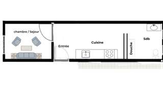 Appartement 1 Pièce 21 m² à louer à Clamart (92140)