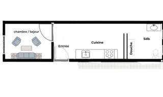 Appartement 1 Pièce 21 m² à louer à Clamart (92140)