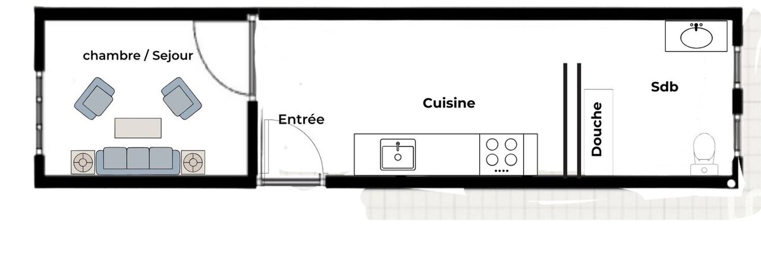 Appartement 1 Pièce 21 m² à louer à Clamart (92140)
