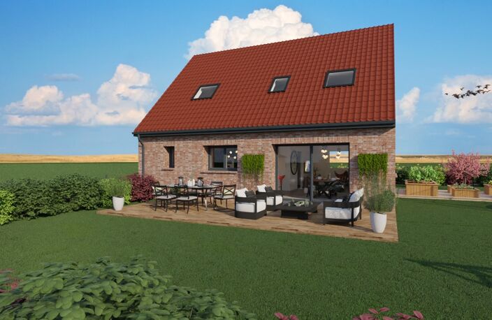 Vente maison 4 pièces 107 m² Steenvoorde (59114) — photo 3