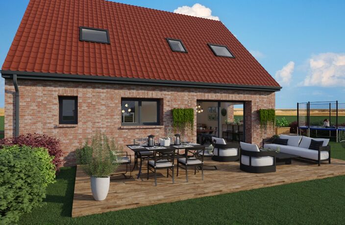 Vente maison 4 pièces 107 m² Steenvoorde (59114) — photo 4